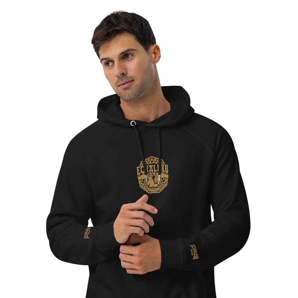 Sudadera Bordada Capucha Unisex Guantes México - Echaleku Boxeo