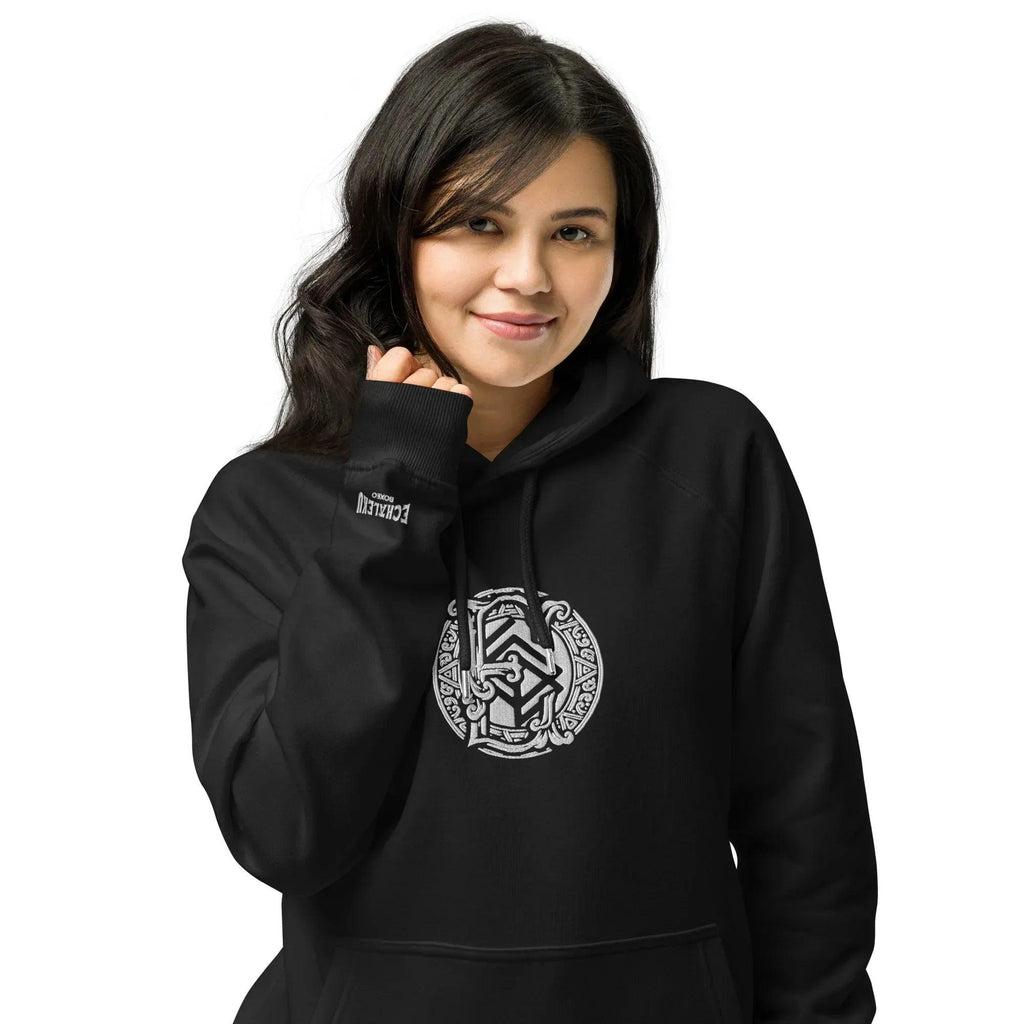 Sudadera Bordada Capucha Unisex E-Ring - Echaleku Boxeo