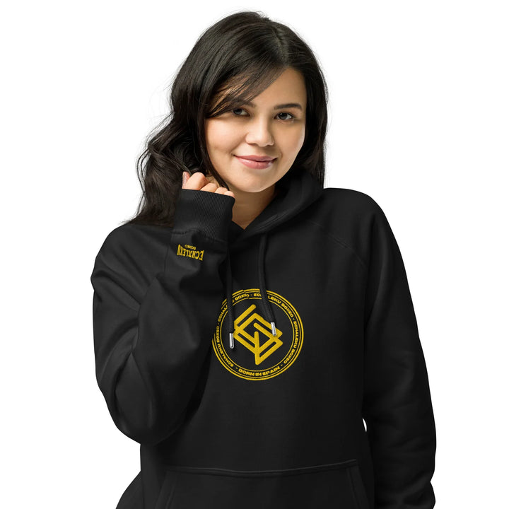 Sudadera Bordada Capucha Unisex Echaleku Boxing Team Gold - Echaleku Boxeo