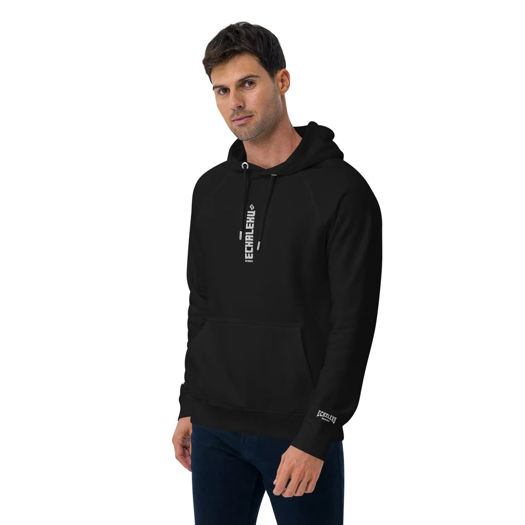 Sudadera Bordada Capucha Unisex Vertical - Echaleku Boxeo