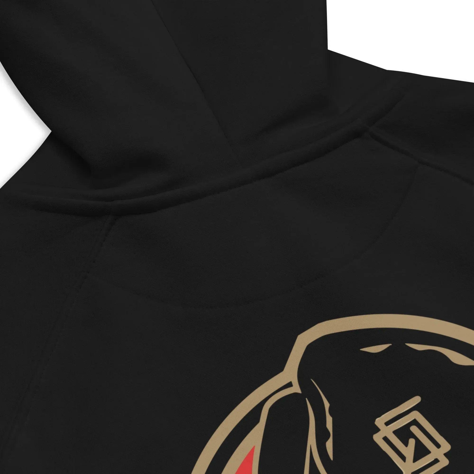 Sudadera Bordada Capucha Unisex Guante Rojo - Echaleku Boxeo