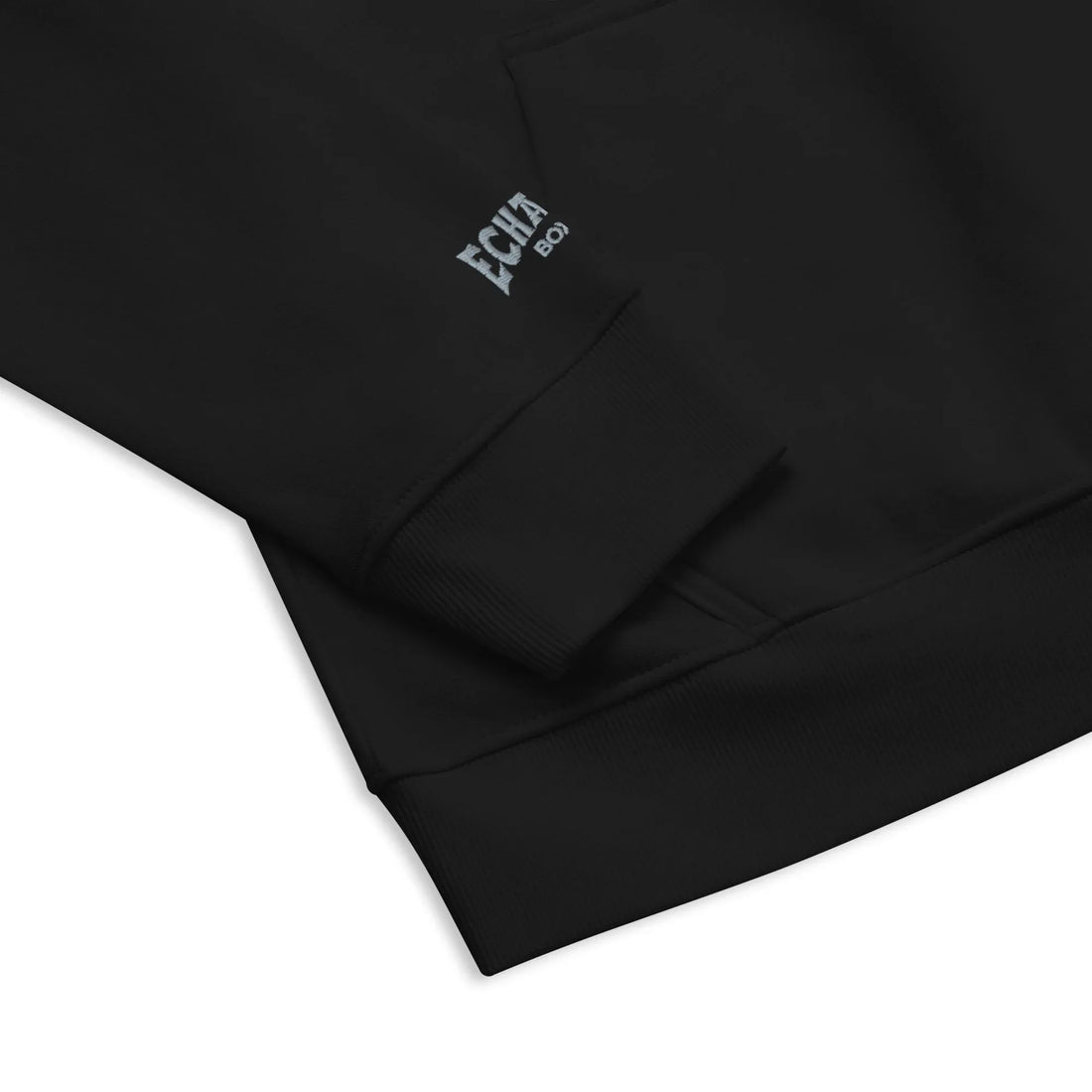 Sudadera Bordada Capucha Unisex Echaleku Boxing Team Silver - Echaleku Boxeo