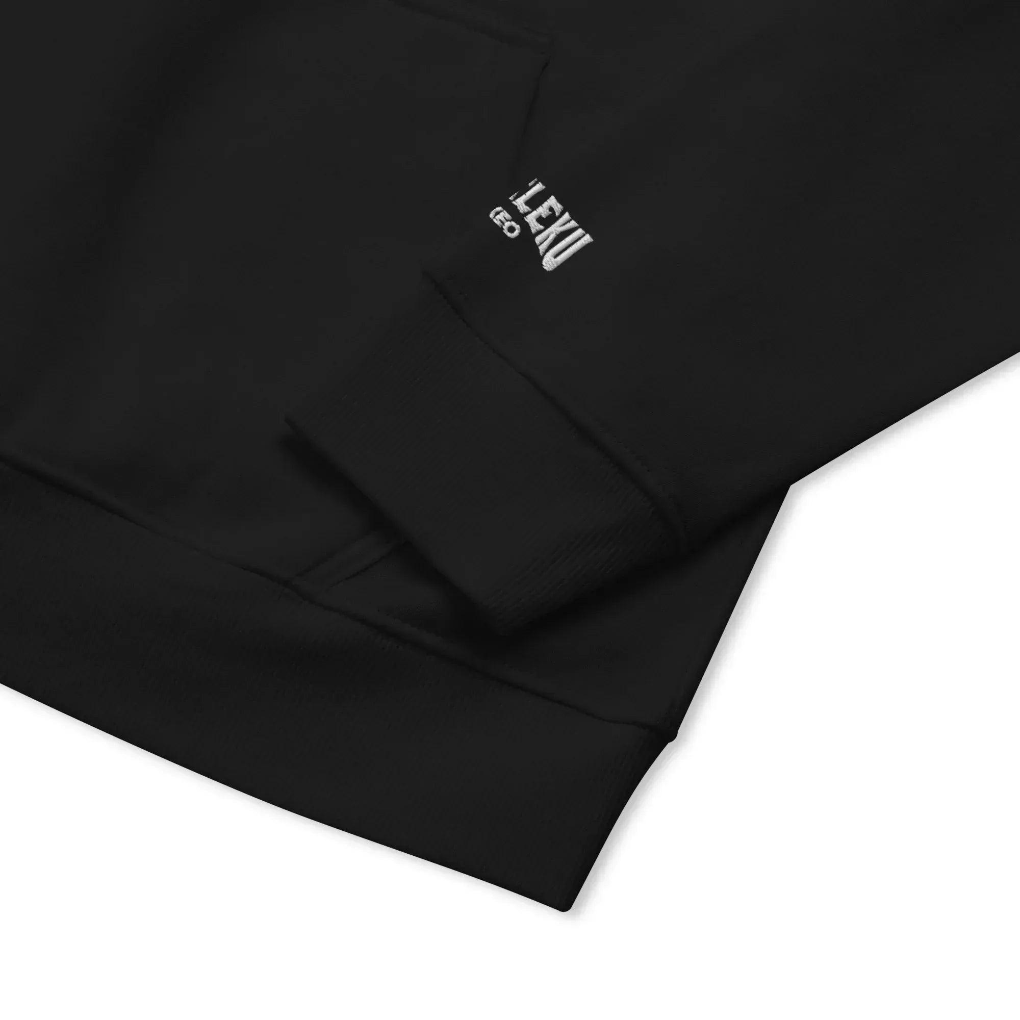 Sudadera Bordada Capucha Unisex E-Ring - Echaleku Boxeo