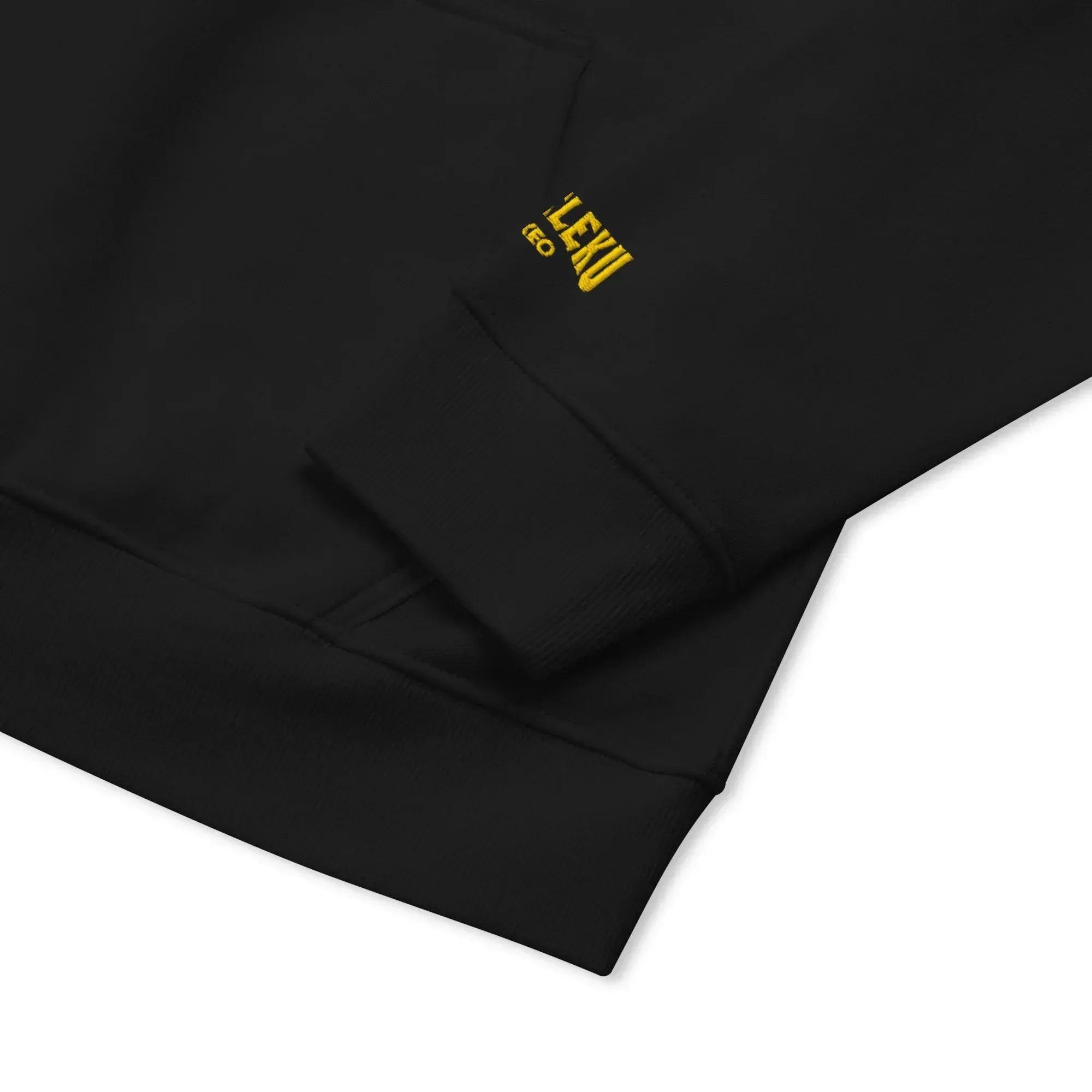 Sudadera Bordada Capucha Unisex Echaleku Boxing Team Gold - Echaleku Boxeo