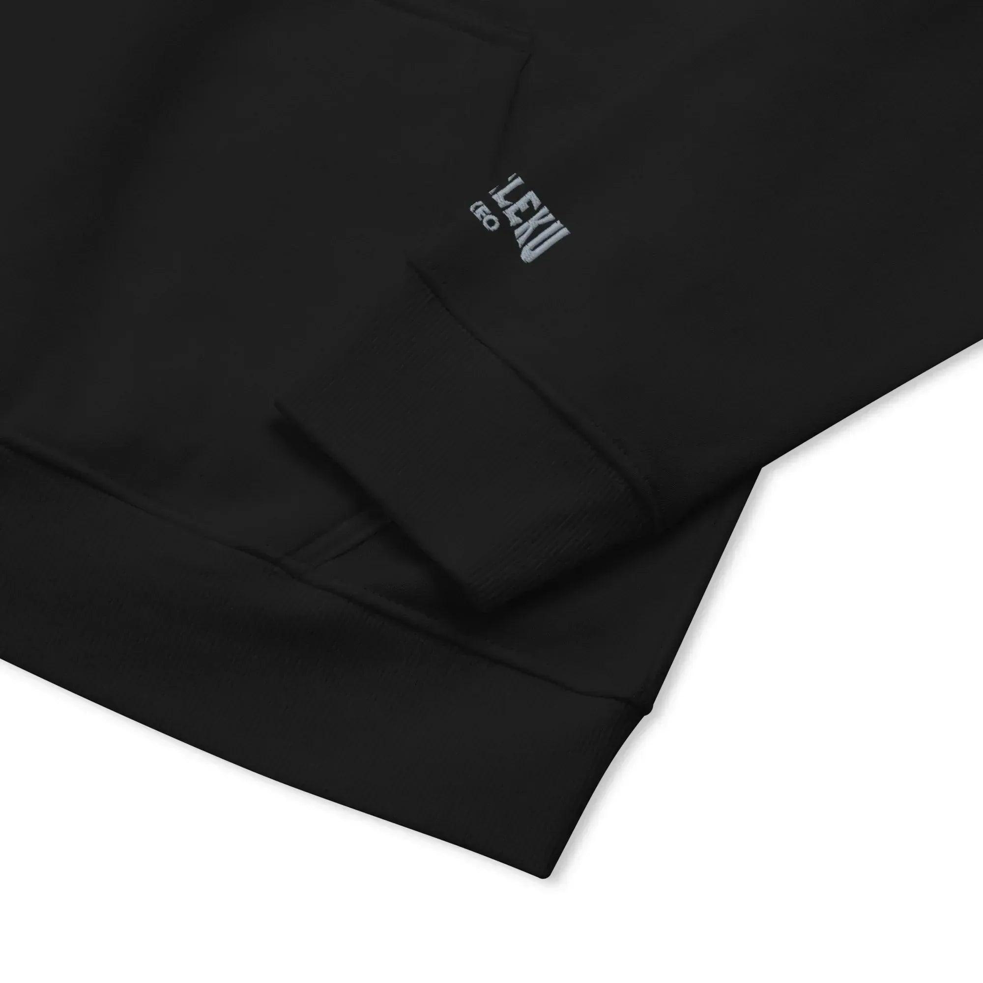 Sudadera Bordada Capucha Unisex Echaleku Boxing Team Silver - Echaleku Boxeo