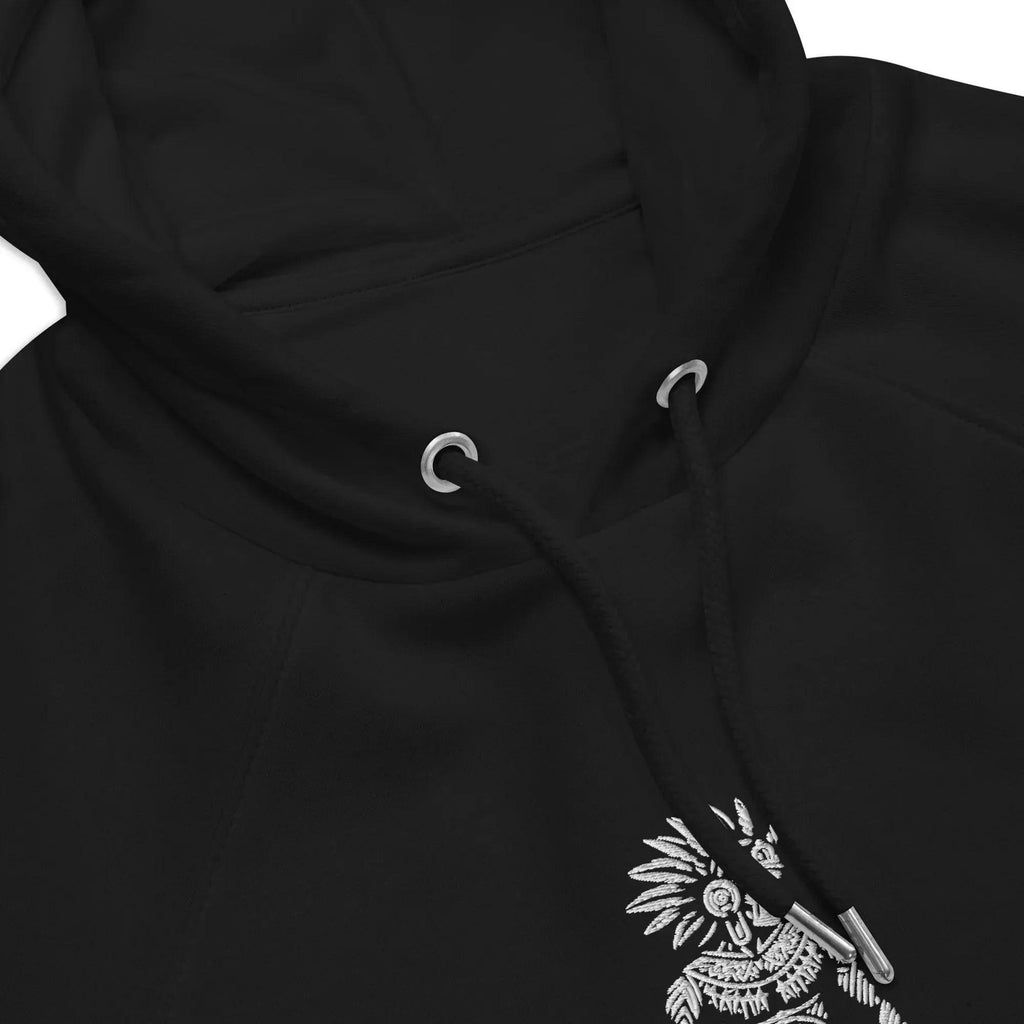 Sudadera Bordada Capucha Unisex Indio Mexicano Boxeador - Echaleku Boxeo