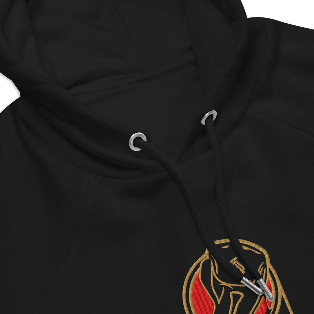 Sudadera Bordada Capucha Unisex Guante Rojo - Echaleku Boxeo