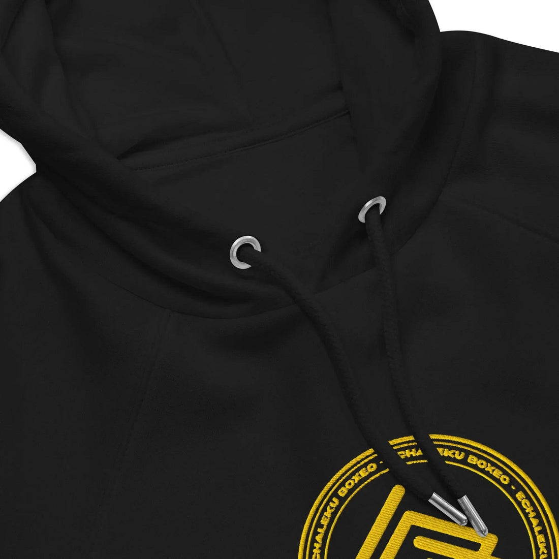 Sudadera Bordada Capucha Unisex Echaleku Boxing Team Gold - Echaleku Boxeo