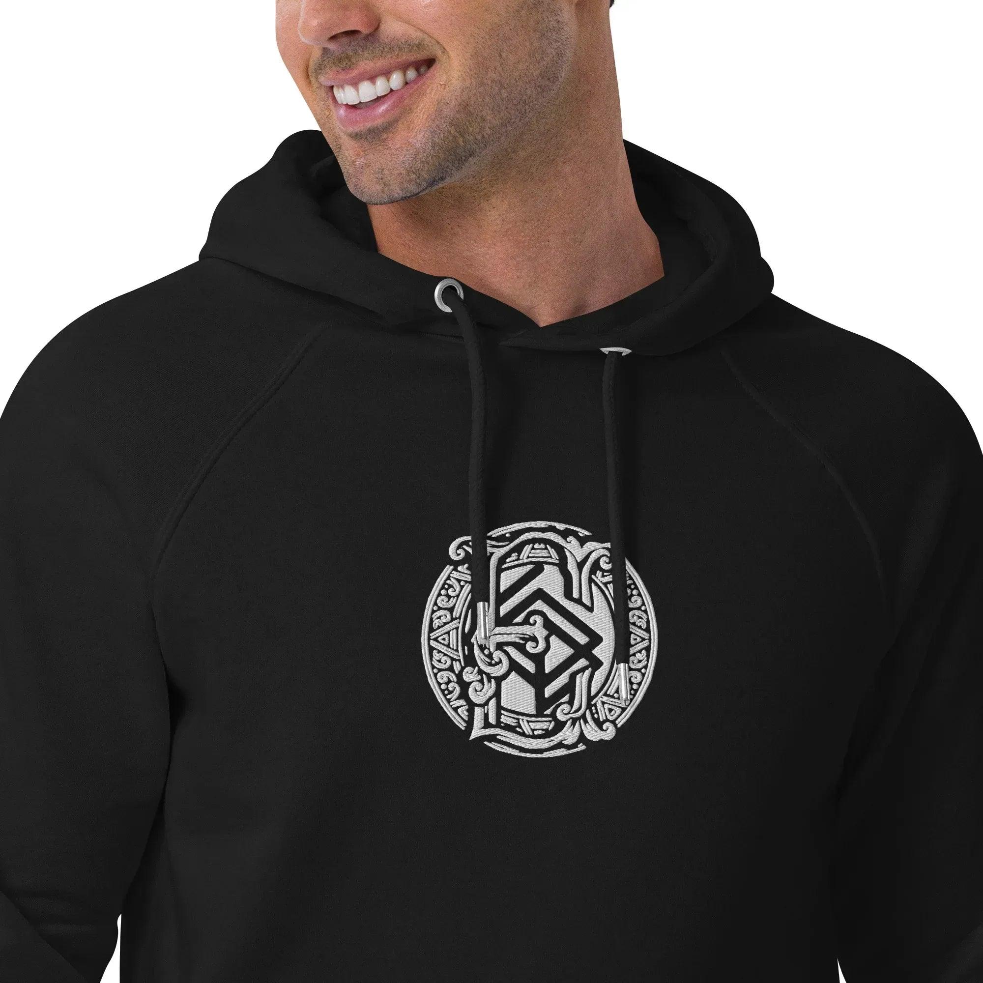Sudadera Bordada Capucha Unisex E-Ring - Echaleku Boxeo