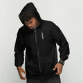 Sudadera Bordada Capucha Cremallera Unisex Vertical - Echaleku Boxeo