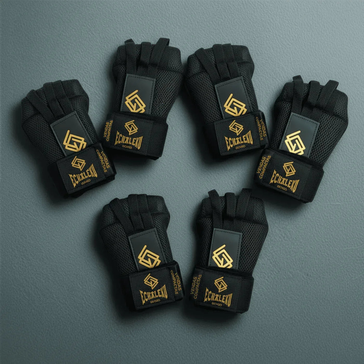 (Pack de 3) Vendas de Boxeo Compactas Interdigitales (precio especial 28€/par) - Echaleku Boxeo