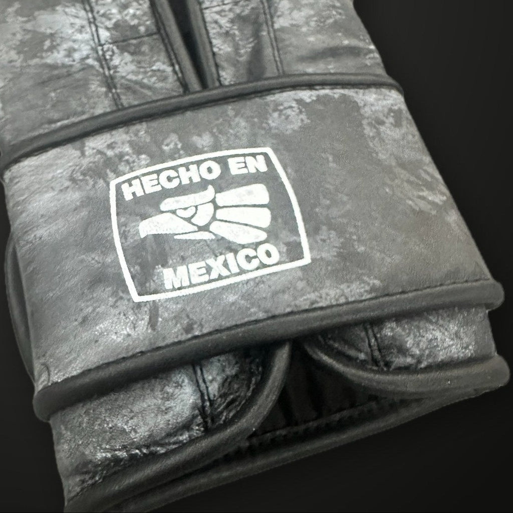 Guantes de boxeo Viva México negros Echaleku Boxeo, detalle 5